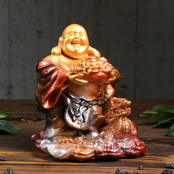 Копилка "Хотэй на драконе" средняя