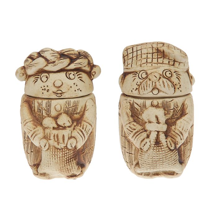 Набор для специй "Дед и баба" малый 0,15 л