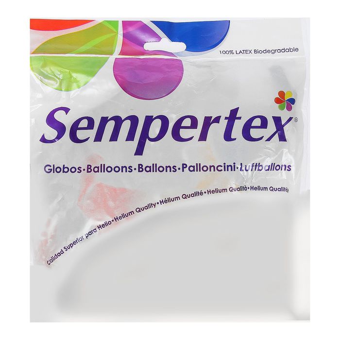 Шар латексный 16" "Я тебя люблю", сердце, пастель, набор 100 шт., цвет красный