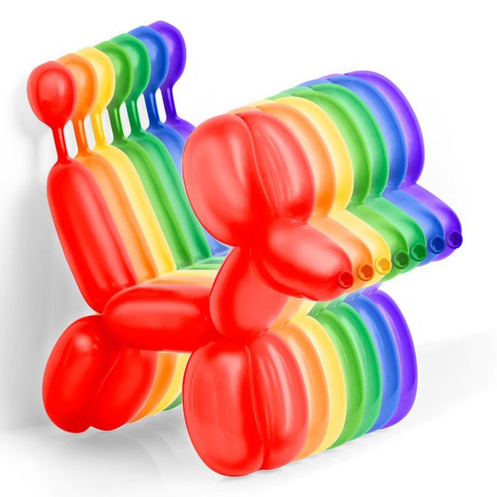 Шар для моделирования 160, металл, набор 100 шт., цвета МИКС