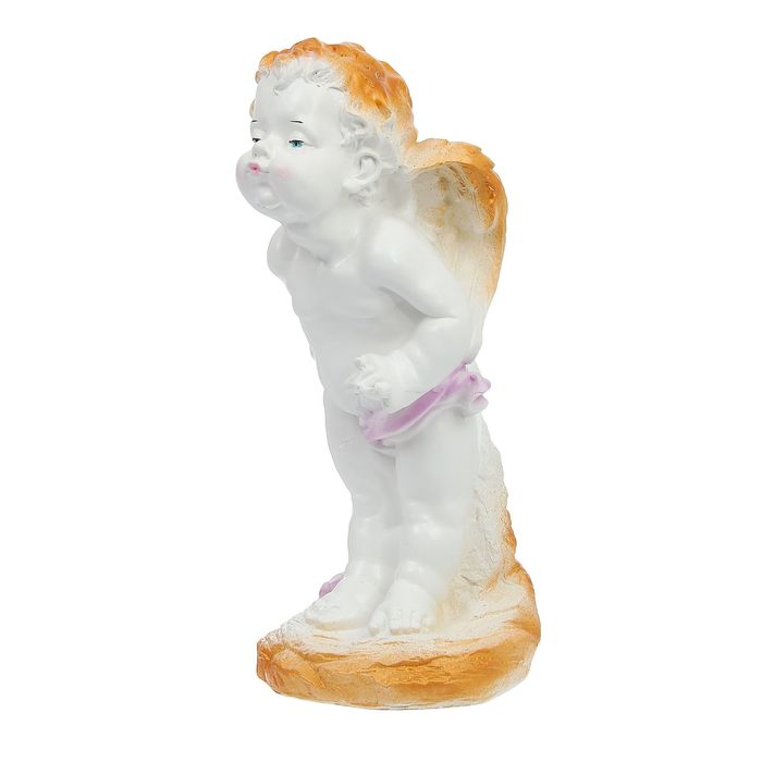 Статуэтка "Эльф" большой белый/золото