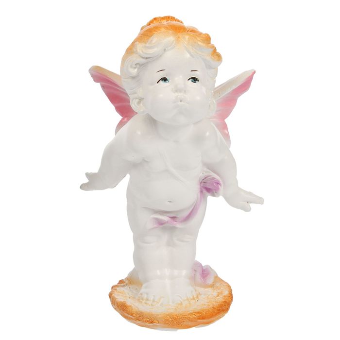 Статуэтка "Эльфина" малая бело-золотая