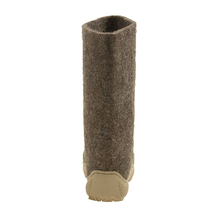 Валенки грубошерстные серые, на нескользящей подошве МИКС, р. 36