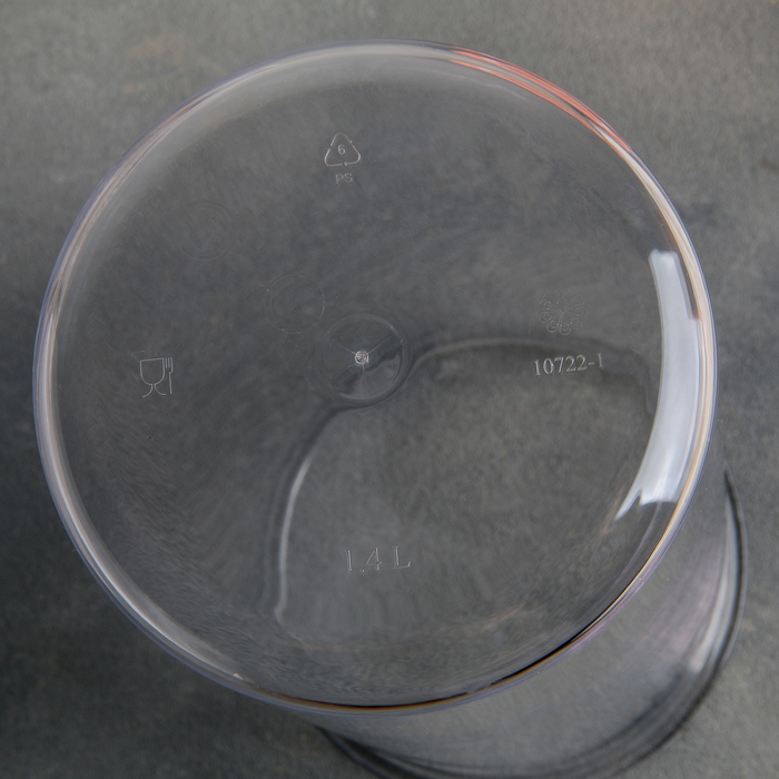 Банка 1,4 л с вакуумной крышкой, цвет МИКС