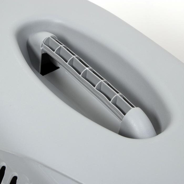 Переноска для животных "Сириус", 33,5х31х50 см, цвет серый