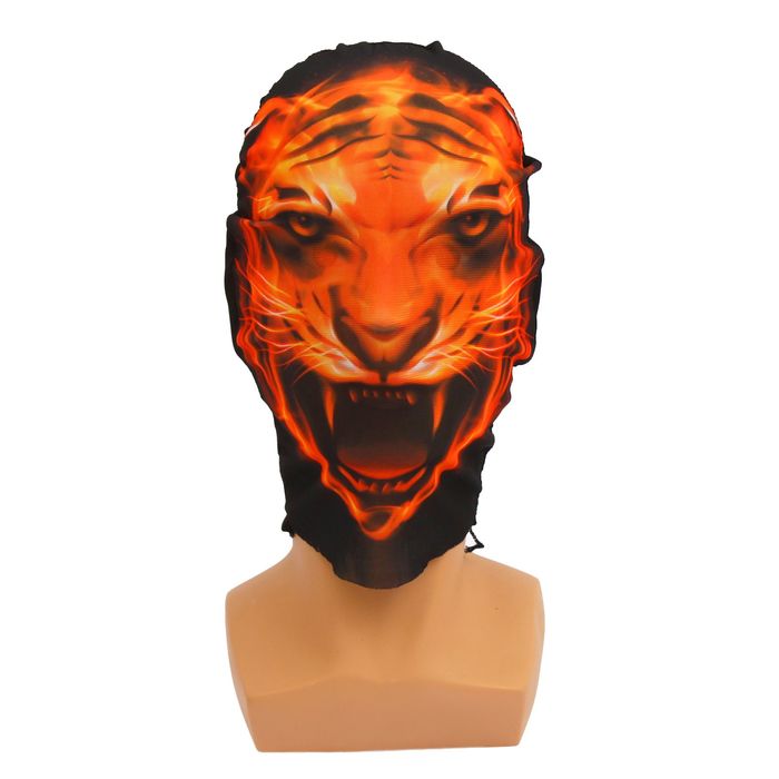 Карнавальная маска - чулок "Тигр"