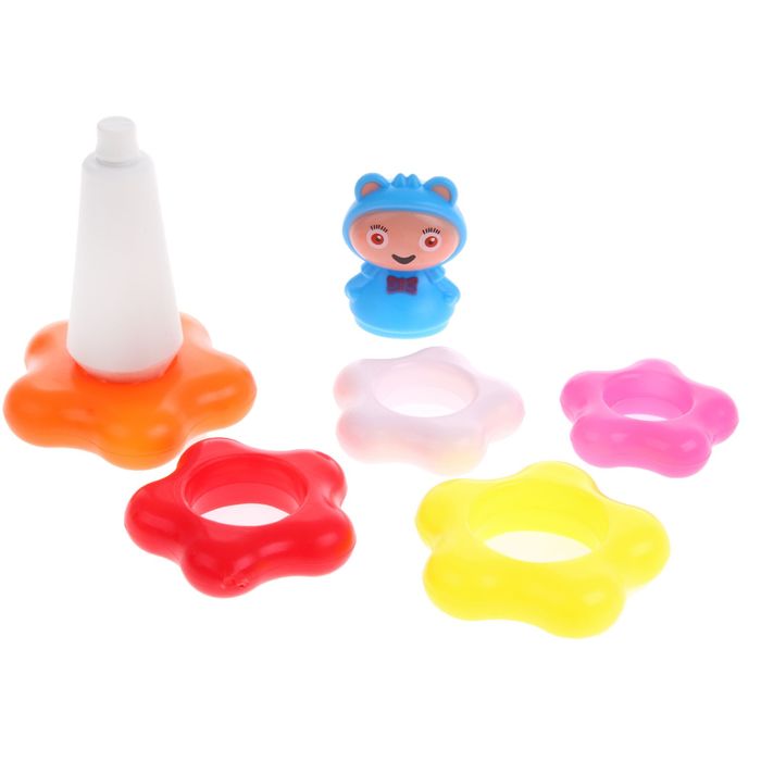 Пирамидка «Карапуз», 5 колец