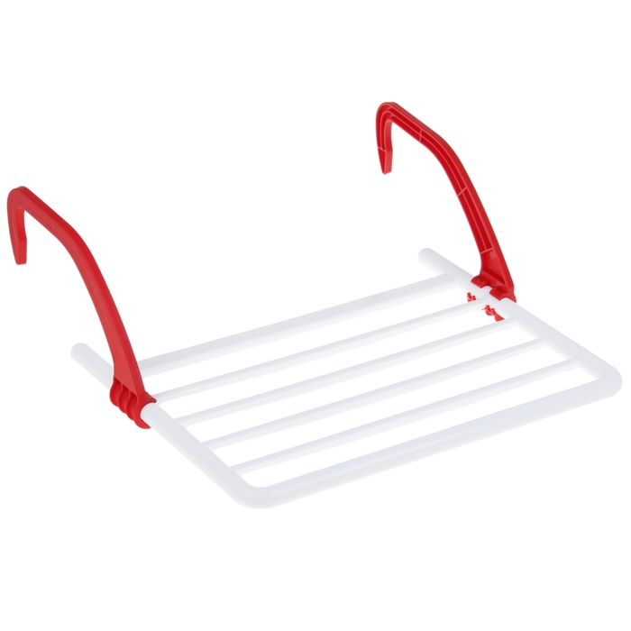 Сушилка навесная на батарею Berossi, цвет бело-красный