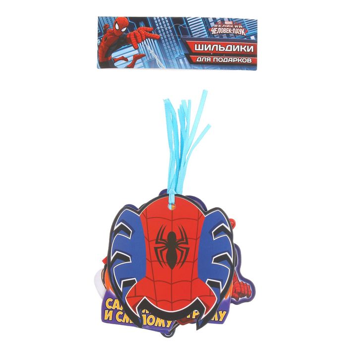 Набор мини-открыток (6шт )"Крутой подарок", Человек Паук