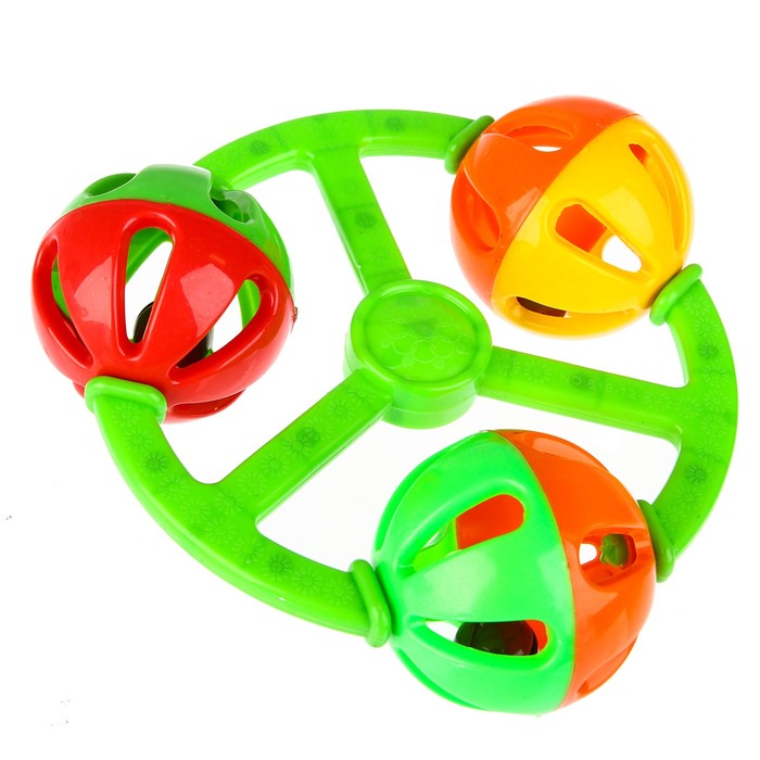 Погремушка «Шар», цвета МИКС