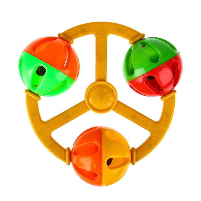 Погремушка «Шар», цвета МИКС