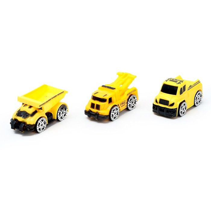 Коврик игровой "Стройка", с 3 машинами