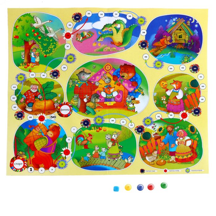 Настольная игра «Сказка за сказкой»