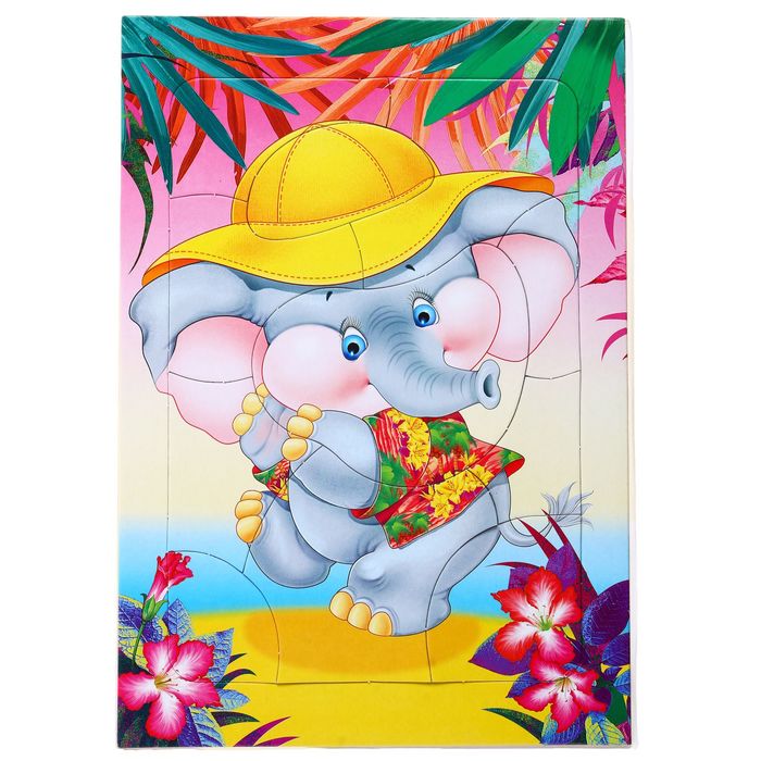 Развивающая рамка "Слонёнок"