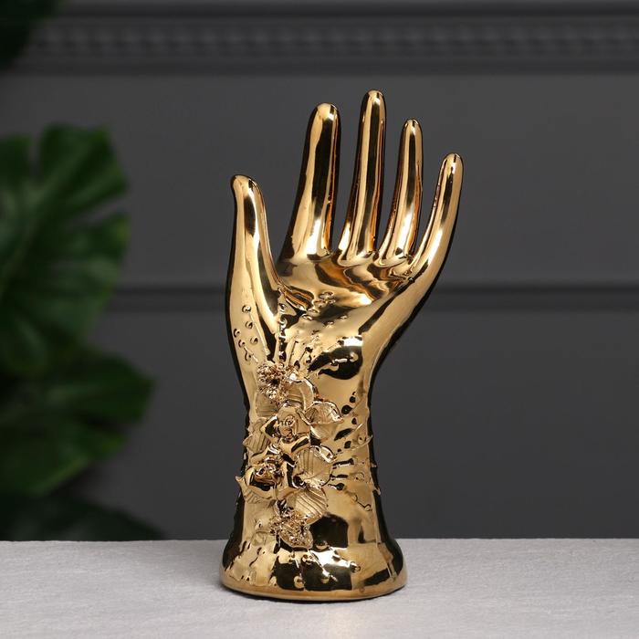 Подсвечник "Рука" булат