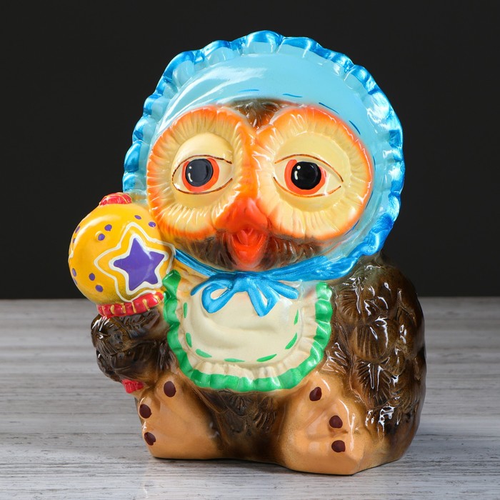 Копилка "Совёнок" глянец, микс