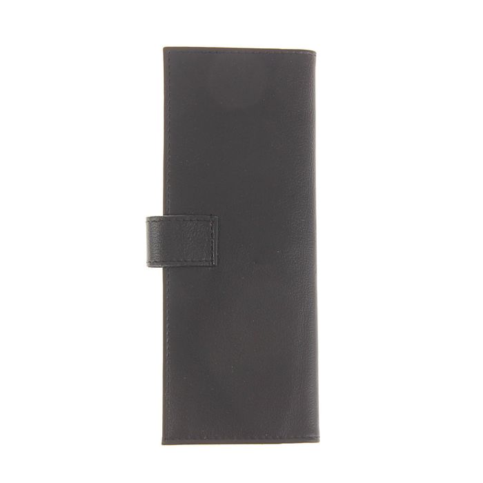 Визитница, 2 ряда, 24 листа, цвет чёрный