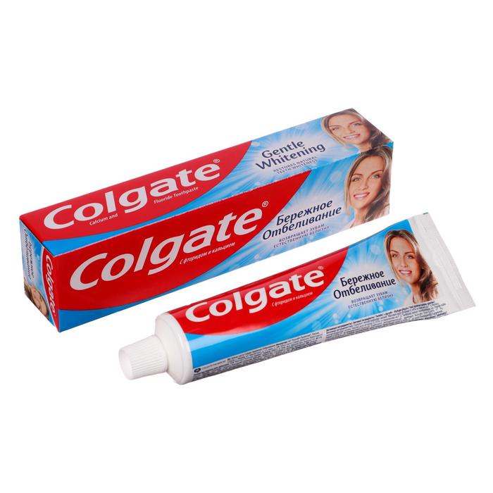 Зубная паста Colgate Бережное отбеливание 100 мл 134₽