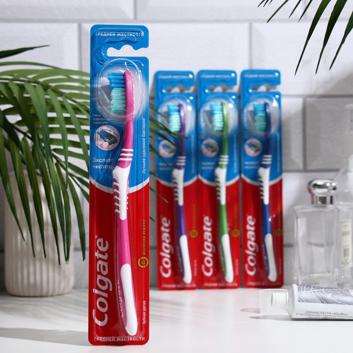 

Зубная щётка Colgate «Эксперт чистоты», средней жёсткости