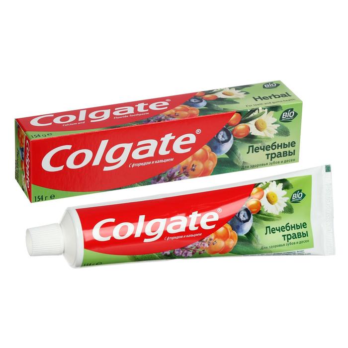 Зубная паста Colgate «Лечебные травы», для здоровья зубов и дёсен, 100 мл зубная паста colgate лечебные травы с натуральными ингредиентами для здоровья зубов и десен 150 мл