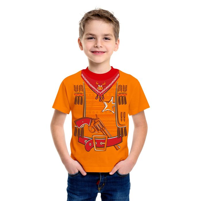 Футболка детская Collorista &quot;Ковбой&quot; рост 74-80 см (26), 9-12 мес