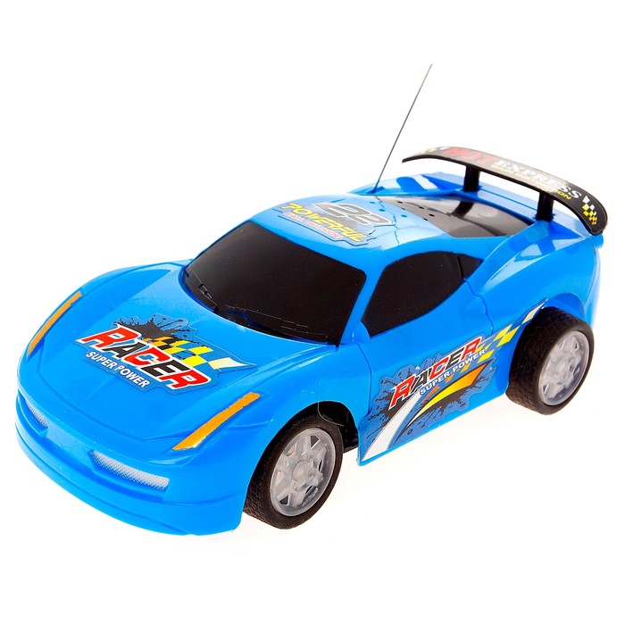 Машина радиоуправляемая "Рейсер", работает от батареек, в пакете