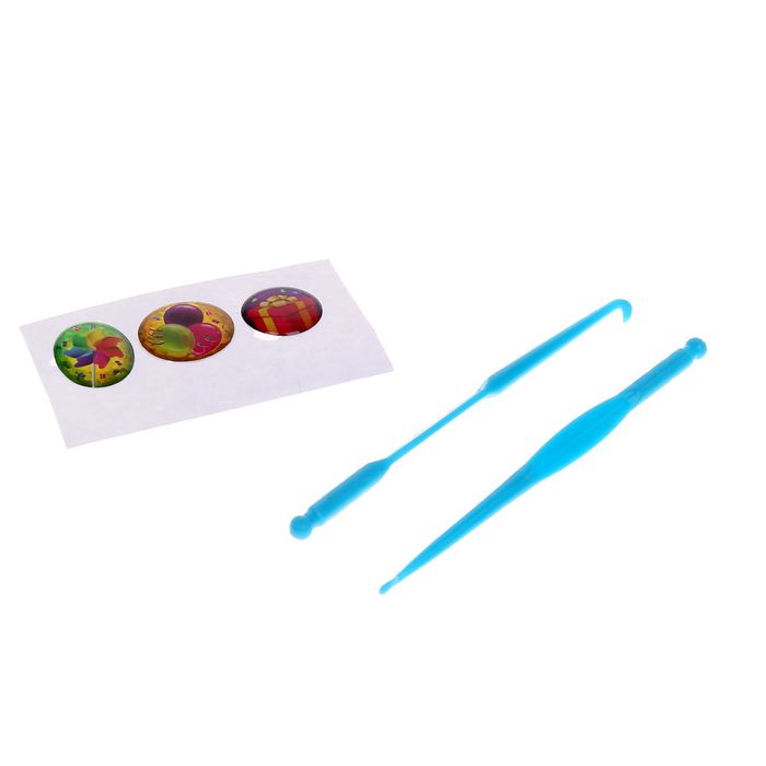 Резиночки для плетения "Праздник" разноцветные, набор 200 шт., крючок 2 шт., крепления, шармы 2 шт. и мастер-класс