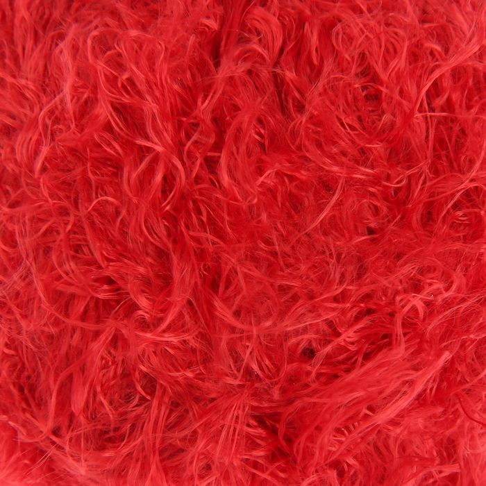 Пряжа "Лебяжий пух" 100% полиамид 170м/100гр (4001 красный)