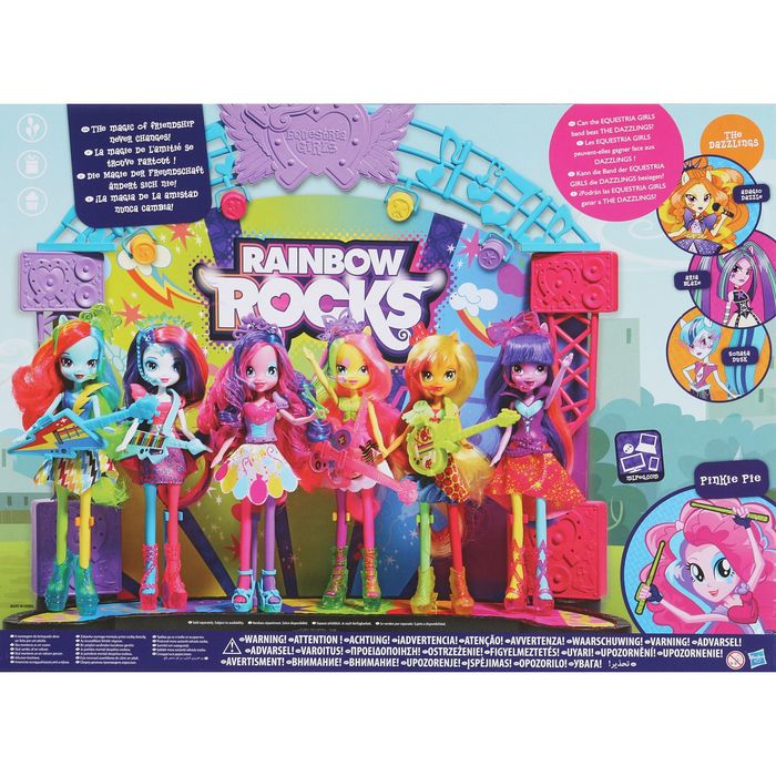 Игровой набор "Рок-концерт Equestria Girls"