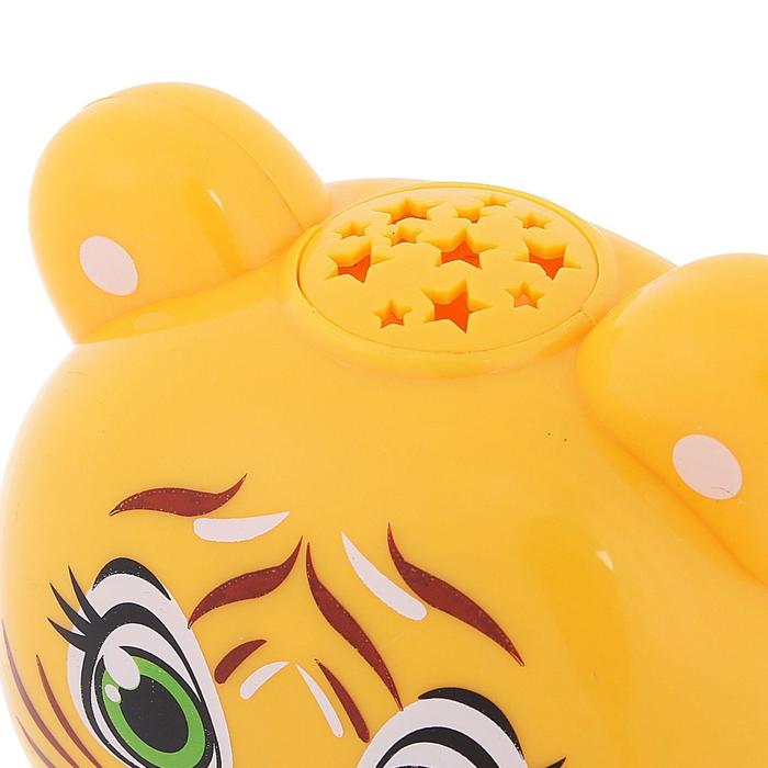 Игрушка музыкальная обучающая «Тигрёнок» с проектором, работает от батареек