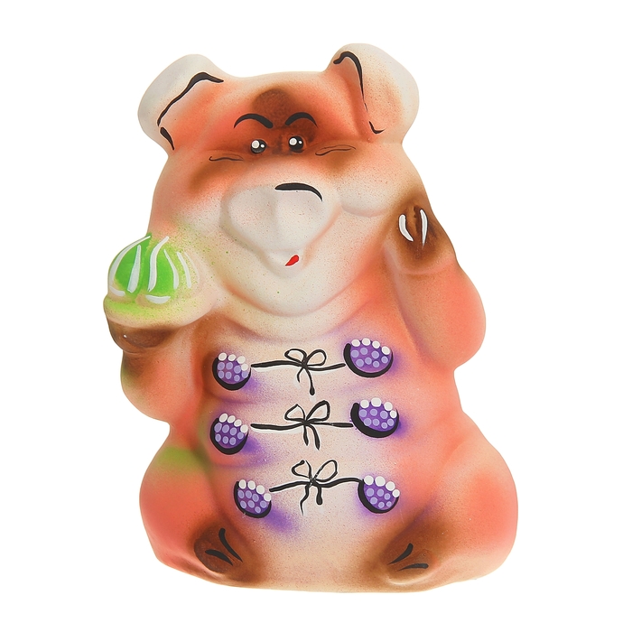 Копилка "Свинка с пирожным"