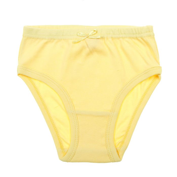 Трусы для девочки, рост 146 см (76), цвет жёлтый