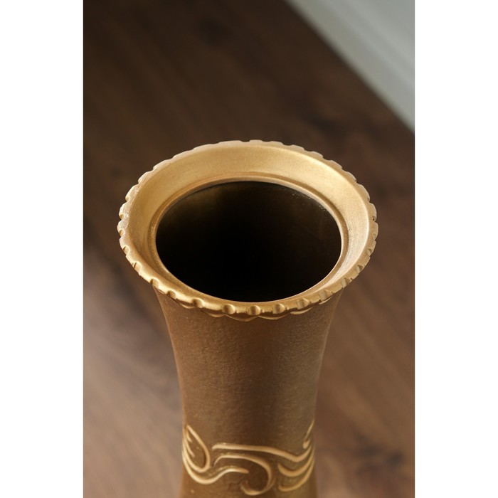 Ваза напольная "Грация" резка, шамот