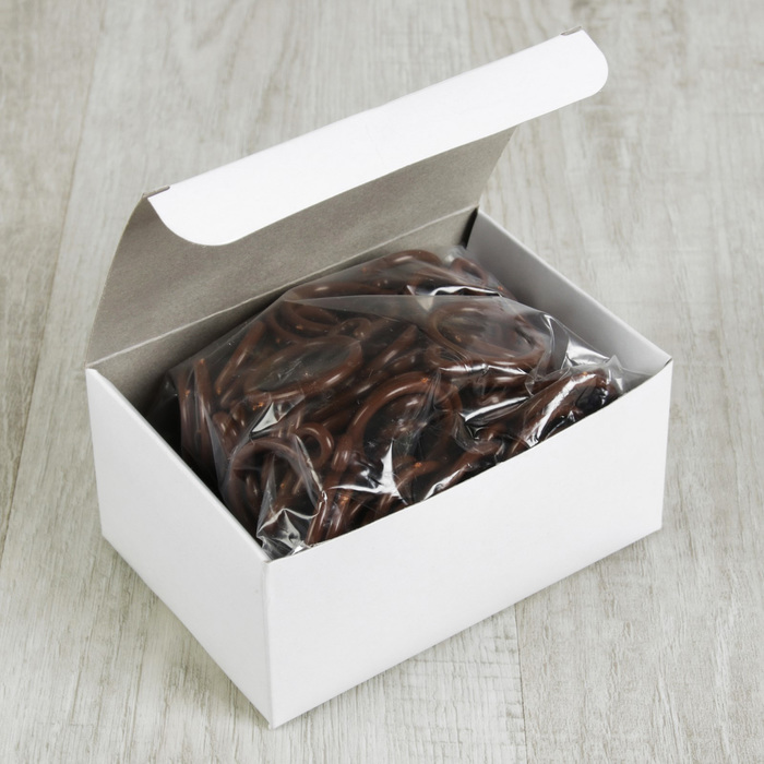 Кольцо для штор с крючком, d=35мм, цвет коричневый