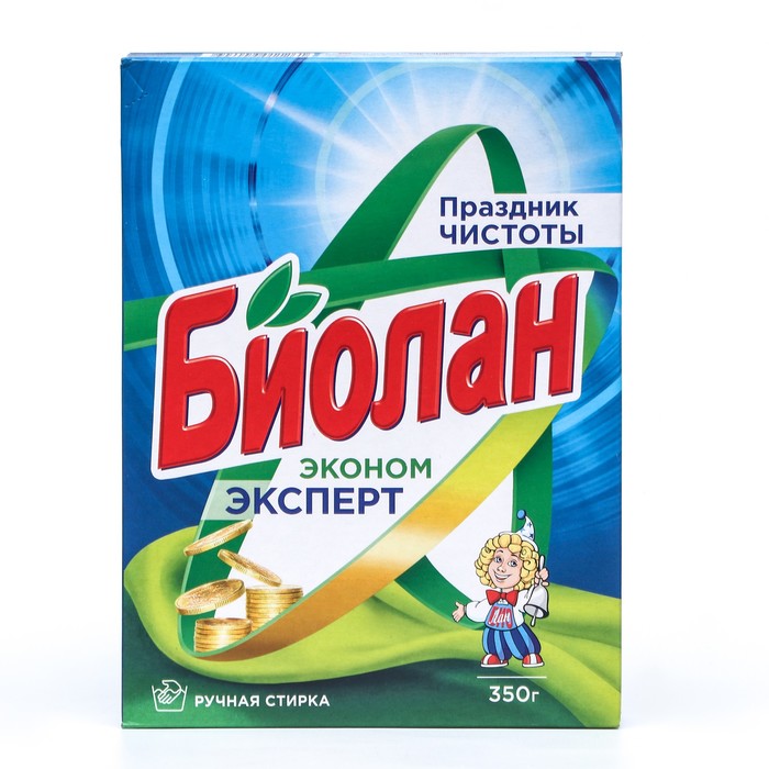 

Стиральный порошок "Биолан - Эконом Эксперт", ручная стирка, 350 г