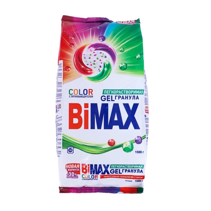 

Стиральный порошок BiMax Color, автомат, 1.5 кг