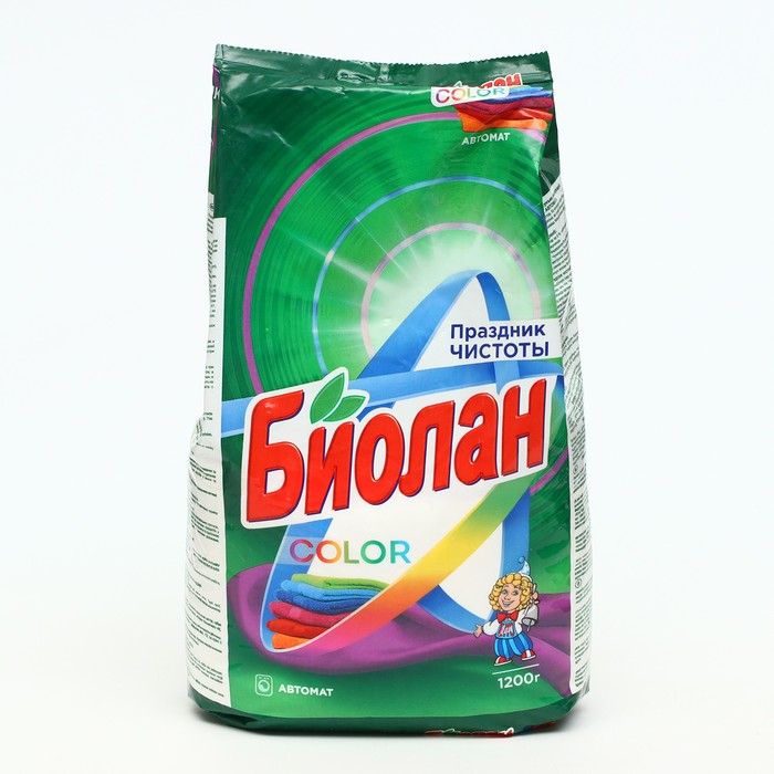 Стиральный порошок "Биолан" автомат Color, 1,2 кг