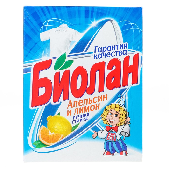 Стиральный порошок &quot;Биолан&quot; Апельсин и лимон т/у, 350 гр