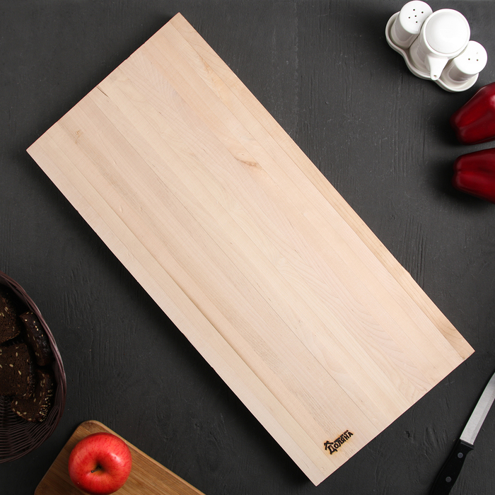 Доска разделочная с металлическими стяжками