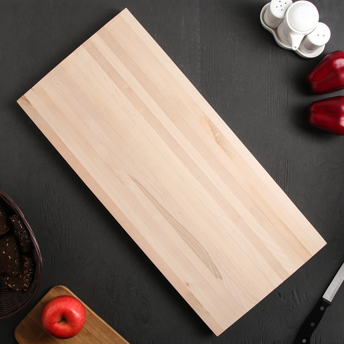 Доска разделочная с металлическими стяжками