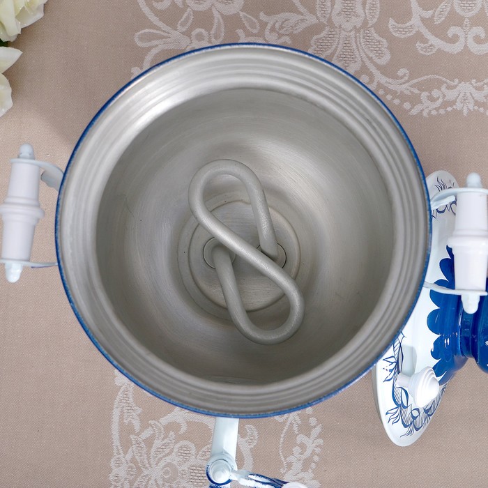 Самовар «Гжель», банка, 3 л, электрический