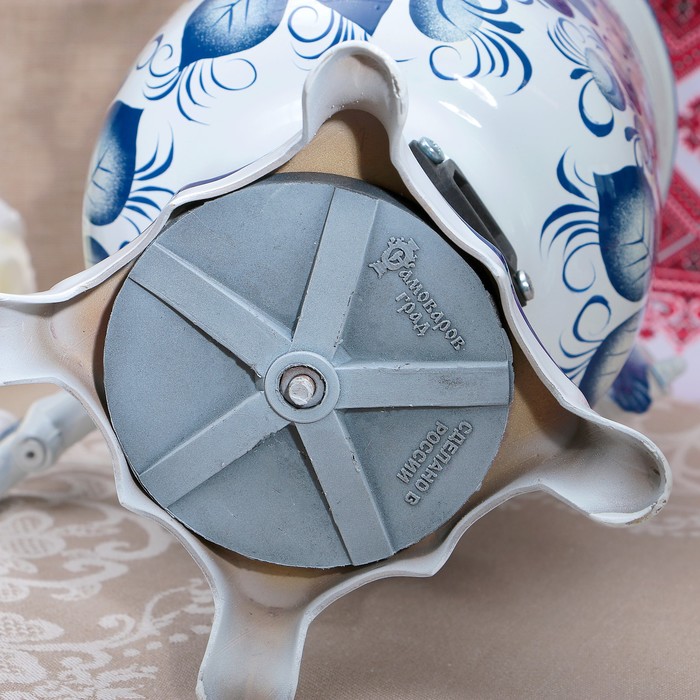 Самовар «Гжель», банка, 3 л, электрический