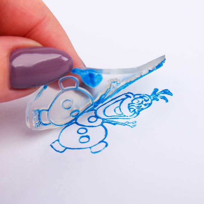 Набор штампов для творчества "Зимняя история",Холодное сердце, 14 х18 см