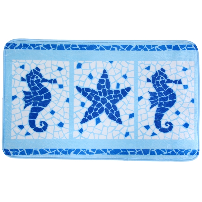 Коврик для ванной "Морской конек"