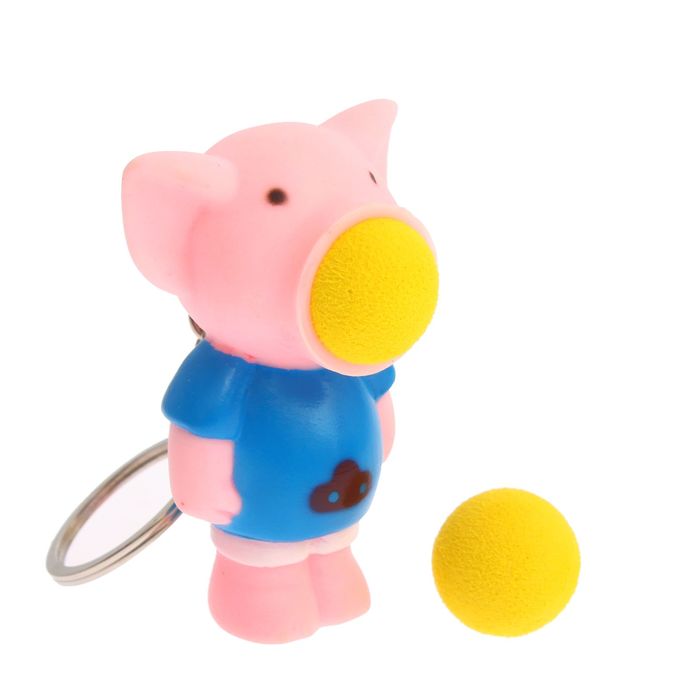 Стрелялка "Свинка" на брелке