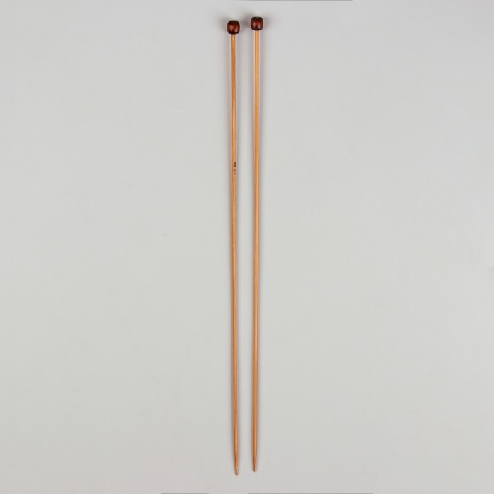 Спицы для вязания прямые, d=2мм, 25см, 2шт