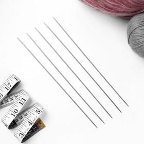 Спицы для вязания, чулочные, d = 2,5 мм, 24 см, 5 шт от Сима-ленд