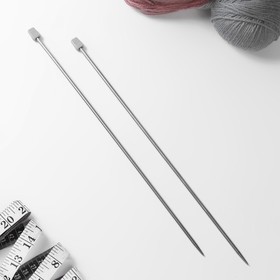 Спицы для вязания, прямые, d = 4,5 мм, 35 см, 2 шт от Сима-ленд
