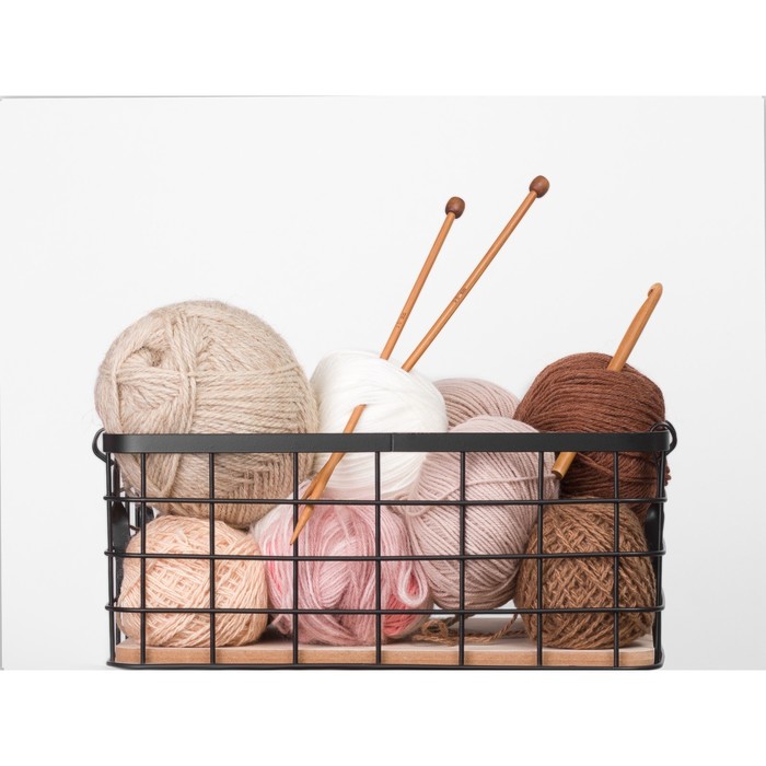 Спицы для вязания прямые, d=5мм, 25см, 2шт