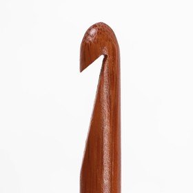 Крючок для вязания, бамбуковый, d = 10 мм, 15 см от Сима-ленд